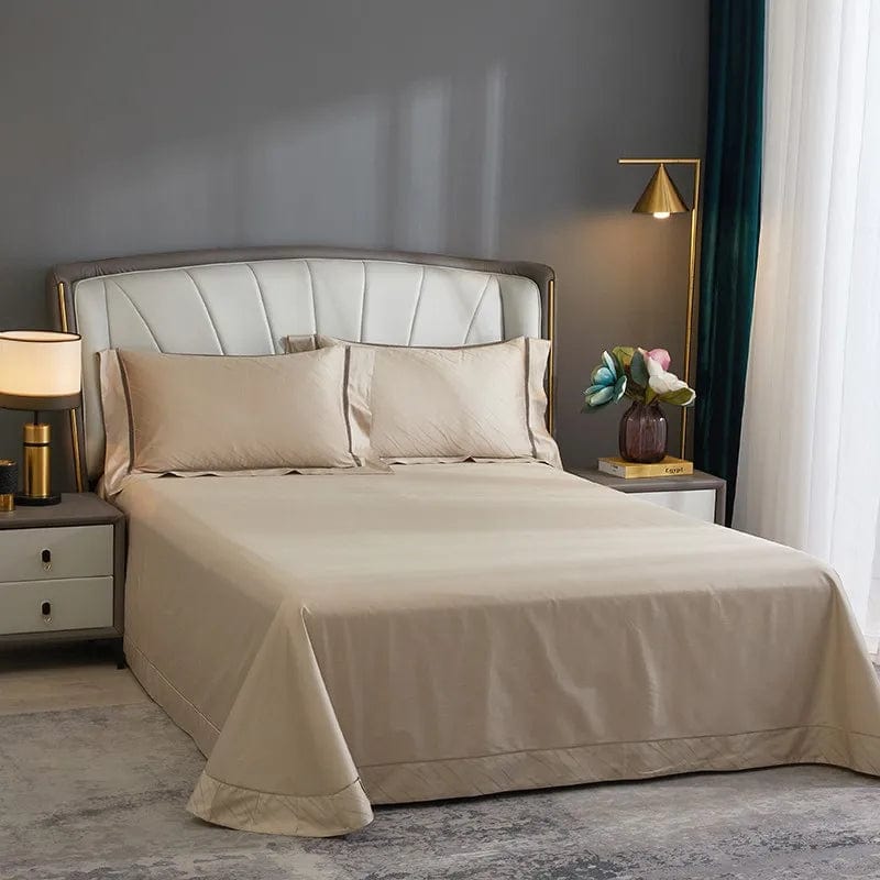 Parure de lit satin de coton Mon Ange | Carré Blanc