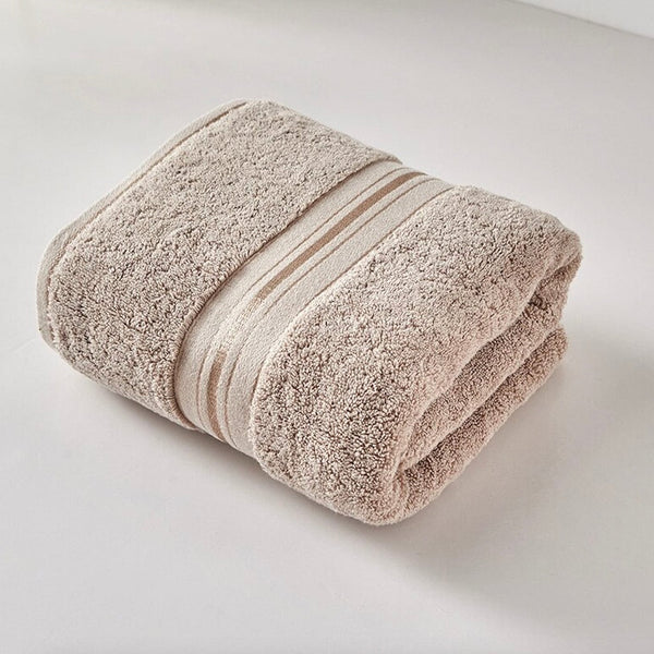 Drap de bain en coton égyptien - Beige Florence Design