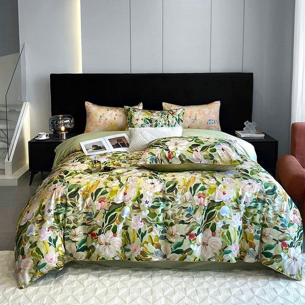 Tihuaca - Parure de lit Percale de coton Florence Design