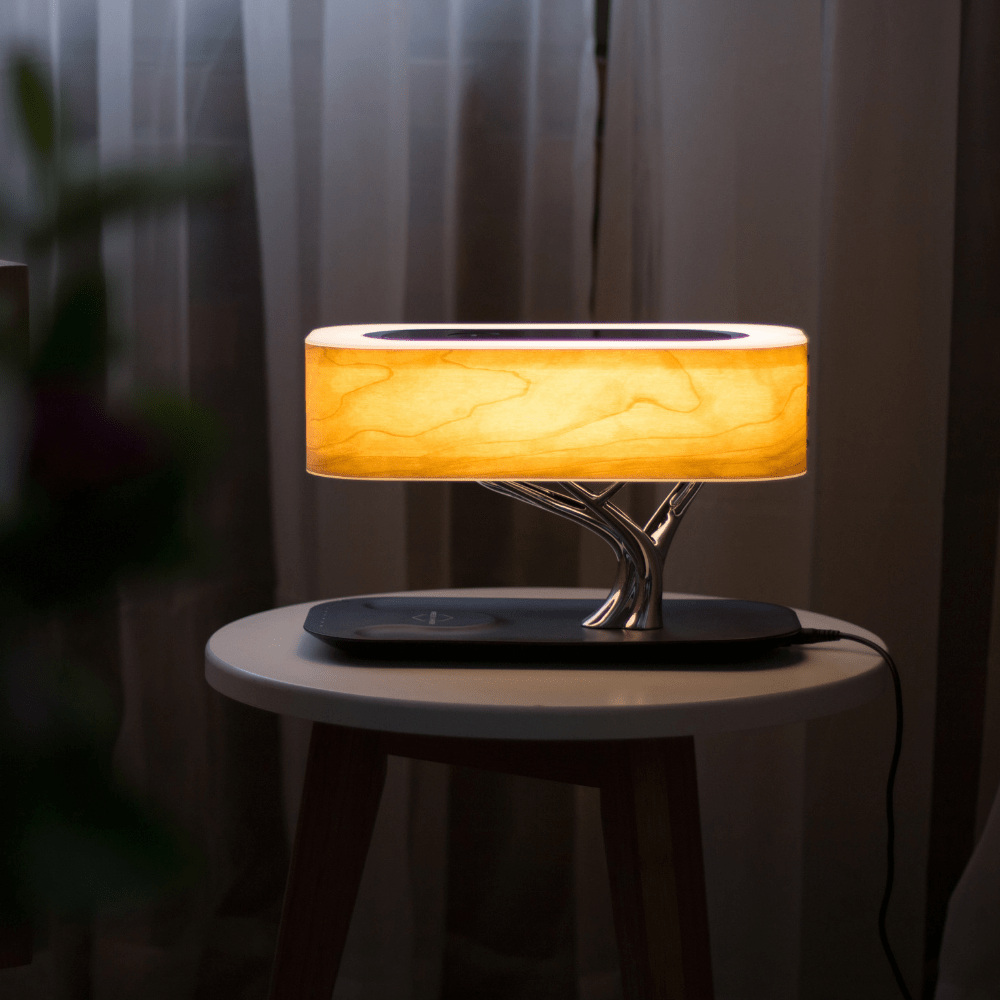 Lampe Arbre De Vie Personnalisable - 16 Couleurs - Veilleuse LED 3D - Fabriquée En France