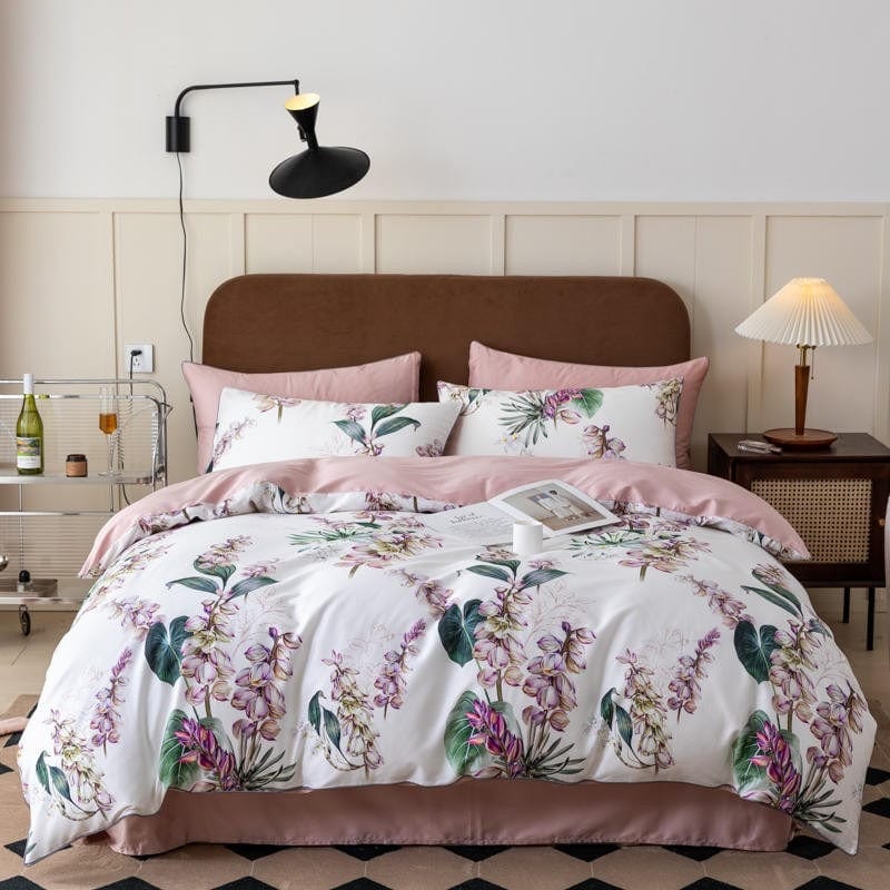 Auden - Parure de lit Percale de coton Florence Design