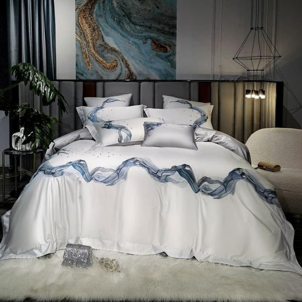 Eclesia - Parure de lit Percale de coton Florence Design