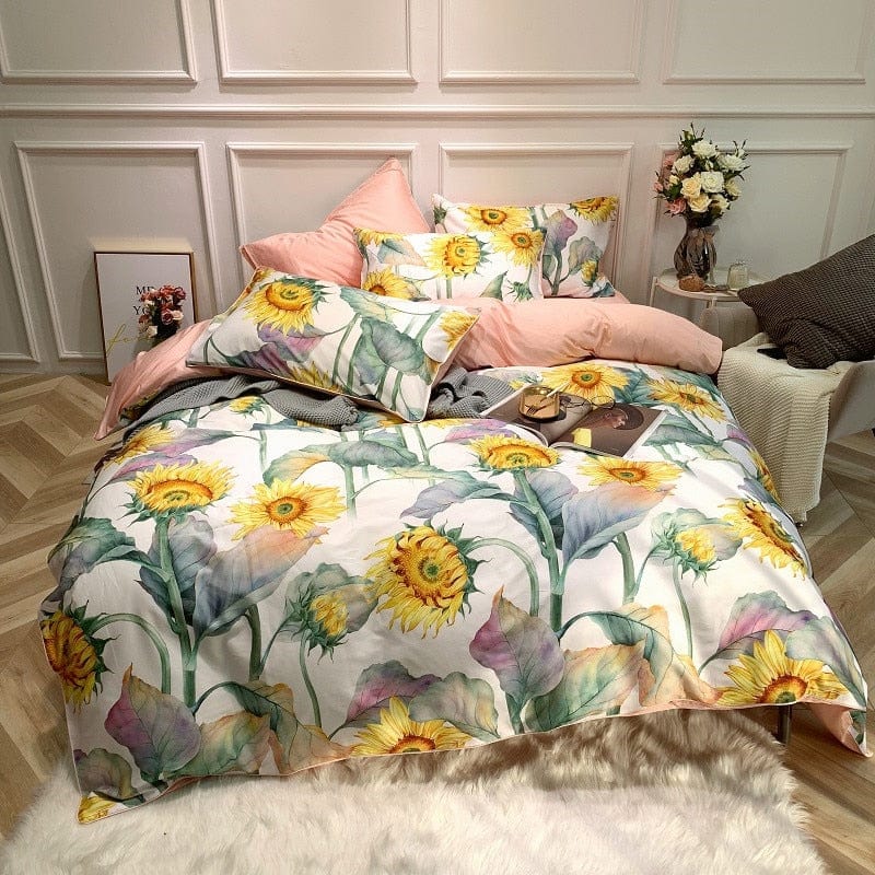 Girasol - Parure de lit Percale de coton Florence Design