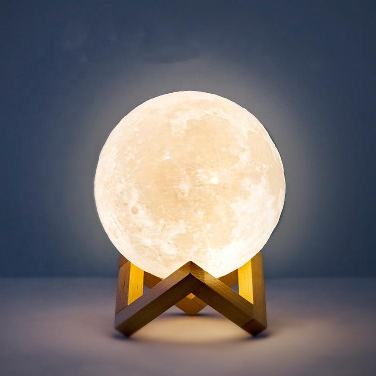 Lampe Lune connectée, Lampe Design