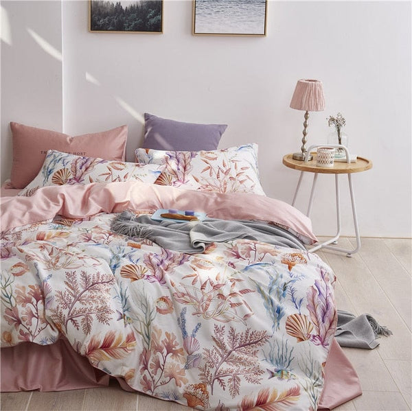 Lerida - Parure de lit Percale de coton Florence Design