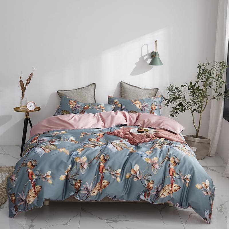 Lida - Parure de lit Percale de coton Florence Design